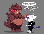 Rating: s
ID: 5574459
Date: 2025-05-15 16:05:25 -0400
Status: active
Score: 10
2025 ambiguous_gender anthro bat bat_cat_(cookie_run) bat_wings belly blush brown_body brown_fur brown_hair candy canid canine chocolate cookie_run cookie_run_kingdom dessert devsisters dialogue digital_media_(artwork) duo food food_creature fur greeting grey_background hair hi_res horn larger_male living_candy living_chocolate male male/ambiguous mammal membrane_(anatomy) membranous_wings mythological_canine mythological_creature mythology navel open_mouth pawplants purple_eyes red_eyes red_horn schwarzwalder simple_background size_difference slightly_chubby slightly_chubby_anthro slightly_chubby_male smaller_ambiguous speech_bubble tail teeth werecanid werecanine werecreature werewolf wings post #5574459