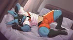 Rating: s
ID: 5109728
Date: 2024-10-12 07:45:53 -0400
Status: active
Score: 229
2024 absurd_res anjing_kampuss anthro bed biped blue_body blue_fur bottomwear bulge chest_spike closed_smile clothing depth_of_field digidaki dutch_angle facial_markings fur furniture generation_4_pokemon gloves_(marking) head_markings head_on_hand hi_res hooters humor leg_markings looking_at_viewer lucario lying lying_on_bed male male_anthro markings mask_(marking) midriff mouth_closed muscular muscular_male nintendo on_back on_bed pawpads pointy_ears pokemon pokemon_(species) prick_ears red_eyes shaded shirt shorts smile socks_(marking) solo spikes spikes_(anatomy) spread_legs spreading topwear widescreen window_light post #5109728