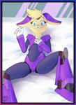Rating: s
ID: 3054311
Date: 2021-12-02 11:46:44 -0500
Status: active
Score: 8
2021 5_fingers absurd_res anthro armor bed blue_eyes blush blush_lines breasts clothed clothing digital_media_(artwork) donnydoggo female fingers furniture hair hanna_(donnydoggo) hi_res lagomorph leporid looking_at_viewer machine mammal purple_clothing rabbit robot simple_background small_breasts solo teeth yellow_body young post #3054311