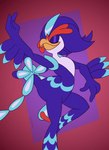 Rating: s
ID: 5582159
Date: 2025-05-18 19:20:30 -0400
Status: active
Score: 37
abstract_background alternate_version_at_paywall animated anthro avian avian_butt bird blue_body blue_feathers butt dancing digital_drawing_(artwork) digital_media_(artwork) eyes_closed feathers gavanzude generation_9_pokemon hi_res male multicolored_body nintendo pokemon pokemon_(species) quaquaval shaking_butt short_playtime signature smug solo tail tail_feathers tail_motion tailwag post #5582159