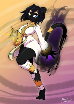 Rating: s
ID: 5753917
Date: 2025-08-03 15:39:06 -0400
Status: active
Score: 29
2025 3_toes absurd_res accessory anthro big_breasts big_butt black_body black_claws black_fur black_hair blue_eyes breasts butt claws clothing domestic_cat feet felid feline felis female frown fur furgonomics hair heterochromia hi_res jewelry magic mammal miso_souperstar moonlight_(miso_souperstar) pose pupils ring robe shadow solo tail tail_accessory tail_jewelry tail_ring tail_wraps thick_thighs toe_claws toes white_clothing white_pupils white_robe wraps yellow_clothing yellow_robe post #5753917