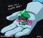 Rating: s
ID: 5667458
Date: 2025-06-25 18:16:01 -0400
Status: active
Score: 79
2025 2_horns 4_fingers anthro artist_name black_background black_body black_fur blue_body blue_skin blush blush_lines bovid brachyzoid caprine chibi clothing deltarune duo english_text eyewear fingers fur glasses gloves goat green_clothing green_eyewear green_glasses green_hat green_headwear green_robe handwear hat headgear headwear heart_symbol horn human kris_(deltarune) male mammal mostly_offscreen_character patreon patreon_logo pattern_background pink_eyes pink_scarf ralsei robe round_glasses scarf simple_background sitting smile text undertale_(series) url wearing_glasses white_text post #5667458