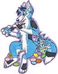 Rating: s
ID: 5663693
Date: 2025-06-23 22:43:53 -0400
Status: active
Score: 1
2008 ambiguous_gender antennae_(anatomy) anthro black_nose blondefoxy blue_body blue_eyes blue_fur blue_hair brush buckteeth canid canine canis digitigrade duo easter easter_egg egg eyebrows featureless_crotch feet fur hair hindpaw holding_brush holding_egg holding_object holding_paintbrush holidays licking licking_lips licking_own_lips looking_up_at_another male mammal marker_(artwork) markings nude outline paintbrush painting_(action) paws pen_(artwork) purple_outline shaded short_hair sitting size_difference smile_lines snout star_(marking) tail teeth tongue tongue_out traditional_media_(artwork) white_body white_fur wolf post #5663693