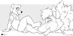 Rating: s
ID: 5403387
Date: 2025-02-28 17:13:13 -0500
Status: active
Score: 21
2024 anthro armband bear bottomwear canid canine canis child claws clothed clothing domestic_dog duo ear_piercing fangs female feral foot_on_nose fur half-closed_eyes inner_ear_fluff loincloth loincloth_only mammal marcushunter monochrome mouth_closed narrowed_eyes neck_tuft open_mouth piercing rip_(psy101) shasta_(marcushunter) side_view signature sitting size_difference smile teeth tongue tongue_out topless tuft young post #5403387