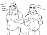 Rating: s
ID: 5604761
Date: 2025-05-28 14:56:14 -0400
Status: active
Score: 1
anthro bashful belly belly_overhang big_breasts breasts broad_shoulders canid canine canis cheeky_smile clothed clothing clothing_lift comparing_bellies comparing_belly content_smile curves dennismitterer domestic_dog duo female german_shepherd hair herding_dog hi_res lagomorph larger_female leporid long_hair male male/female mammal muscular muscular_male navel overweight pastoral_dog rabbit shirt shirt_lift shirt_up shy_smile size_difference stocky t-shirt_lift teasing topwear post #5604761