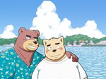 Rating: s
ID: 4217502
Date: 2023-08-06 15:36:33 -0400
Status: active
Score: 5
2023 4:3 anthro bear black_nose blush brown_body clothing cloud detailed_background duo hi_res kemono kick_(artist) male male/male mammal outside overweight overweight_male portrait shirt topwear water post #4217502