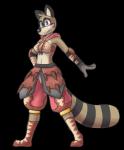 Rating: s
ID: 2059343
Date: 2019-11-19 15:39:22 -0500
Status: active
Score: 27
2018 alpha_channel anthro black_nose blue_eyes brown_body brown_fur capcom clothed clothing countershading ears_up eyebrows eyelashes eyewear female fur glasses hi_res looking_at_viewer mammal maple_syrup_art markings maypul monster_hunter navel pose procyonid raccoon rivals_of_aether smile solo standing striped_markings striped_tail stripes tail tail_markings tan_body tan_countershading tan_fur post #2059343