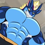 Rating: s
ID: 4862302
Date: 2024-06-18 14:59:14 -0400
Status: active
Score: 37
1:1 animated anthro barazoku bouncing_pecs dragon hi_res j450n2080 male muscular muscular_male mythological_creature mythological_scalie mythology pecs reptile scalie short_playtime solo teryx_commodore post #4862302