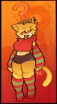 Rating: s
ID: 5233831
Date: 2024-12-09 23:38:56 -0500
Status: active
Score: 15
2023 aliasing anthro arm_warmers armwear big_breasts binary_drawing black_border black_bottomwear black_clothing black_nose black_shorts border bottomwear breasts brown_crown character_request clip_studio_paint_(artwork) clothed clothing cropped_hoodie digital_drawing_(artwork) digital_media_(artwork) dolphin_shorts domestic_cat ear_piercing ear_ring empty_eyes eyebrows eyelashes felid feline felis female footwear full-length_portrait fur gradient_background green_arm_warmers green_armwear green_clothing green_footwear green_socks happy hoodie inner_ear_fluff legwear mammal midriff multicolored_arm_warmers multicolored_armwear multicolored_body multicolored_clothing multicolored_footwear multicolored_fur multicolored_socks navel open_mouth open_smile orange_eyes pattern_arm_warmers pattern_armwear pattern_clothing pattern_footwear pattern_legwear pattern_socks piercing portrait probablydemo question_mark red_arm_warmers red_armwear red_clothing red_footwear red_hoodie red_socks red_tongue red_topwear ring_piercing shorts signature simple_background smile socks solo standing striped_arm_warmers striped_armwear striped_clothing striped_footwear striped_socks stripes tail tan_body tan_fur thick_calves thick_leg thick_thighs three-quarter_view tongue topwear tuft two_tone_arm_warmers two_tone_armwear two_tone_body two_tone_clothing two_tone_footwear two_tone_fur two_tone_socks unavailable_at_source wide_hips yellow_body yellow_fur post #5233831