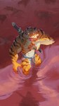 Rating: s
ID: 5017649
Date: 2024-08-29 12:32:13 -0400
Status: active
Score: 45
abs absurd_res anthro biceps black_myth:_wukong blood bodily_fluids bottomwear centraldogma_bw clothed clothing felid hand_lick hi_res high-angle_view loincloth male mammal melee_weapon muscular open_mouth open_smile pantherine smile smirk solo standing sword sword_on_back tiger tiger_vanguard tongue tongue_out topless weapon yellow_body yellow_eyes post #5017649
