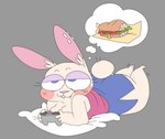 Rating: s
ID: 4784764
Date: 2024-05-15 13:38:28 -0400
Status: active
Score: 26
2024 3_toes 4_fingers anthro barefoot big_breasts big_butt big_eyes big_head bite biting_lip black_outline blue_bottomwear blue_clothing blue_eyes blue_shorts blush blush_lines bottomwear breasts buckteeth butt cleavage clothed clothing controller digital_media_(artwork) dolphin_shorts ear_piercing eyebrows eyelashes feet female fingers food fully_clothed fur gaming grey_background half-closed_eyes holding_controller holding_object inner_ear_fluff jackie_(shoobular) lagomorph laying_on_pillow leporid lying mammal mouth_closed narrowed_eyes on_front outline piercing pillow pink_clothing pink_eyelids pink_nose pink_topwear pink_tube_top rabbit sandwich_(food) scut_tail shoobular short_stack short_tail shorts simple_background slightly_chubby slightly_chubby_female solo tail tan_body tan_fur teeth thick_calves thick_thighs thinking thought_bubble three-quarter_view toes topwear tube_top tuft post #4784764