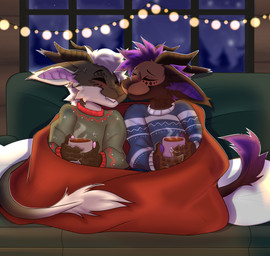 Rating: s
ID: 5660815
Date: 2025-06-22 16:14:56 -0400
Status: active
Score: 11
anthro bedding beverage blanket blush bunthefen candy chocolate clothed clothing crazywright83_(character) cuddling dessert duo festive food furniture hi_res hot_chocolate love male male/male nuzzling romantic romantic_couple royal_vernid rydgedshep_(character) sofa string_lights vernid post #5660815