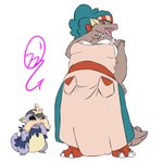 Rating: s
ID: 4604223
Date: 2024-02-16 22:10:31 -0500
Status: active
Score: 23
1:1 ambiguous_gender anthro apron bedroom_eyes bottomwear brown_body clothing cosplay duo female generation_1_pokemon generation_5_pokemon gym_leader herdier hi_res kangaskhan kerchief lenora_(pokemon) mother_(lore) narrowed_eyes nintendo ojisan_mopy pants parent_(lore) pokemon pokemon_(species) seductive shirt t-shirt topwear torn_apron torn_clothing torn_shirt torn_shoes torn_topwear post #4604223
