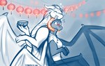 Rating: s
ID: 4590916
Date: 2024-02-10 17:17:28 -0500
Status: active
Score: 239
2024 adobe_photoshop_(artwork) alcohol ancestor_and_descendant_(lore) asian_clothing bat_wings beverage black_body blue_line_art blush blushing_profusely bodily_fluids bowl bubble chinese_new_year claws clothed clothed/nude clothed_female clothing colored_line_art conditional_dnp container digital_media_(artwork) digitigrade dragon drunk drunk_bubble duo east_asian_clothing embarrassed english_text female female/female feral feral_on_feral finger_claws flying_sweatdrops hair hanging_lantern head_lick hi_res holding_bowl holding_container holding_object holidays horn incestuous_temptation_(lore) intraspecies lady_nora_(twokinds) lamp lantern licking long_neck madam_reni_(twokinds) mane membrane_(anatomy) membranous_wings motion_lines mythological_creature mythological_scalie mythology nude nude_female orange_horn paper_lantern red_blush scalie seductive size_difference sketch smile snout spot_color standing substance_intoxication sweat sweatdrop tail text tom_fischbach tongue tongue_out twokinds white_body wing_claws wings post #4590916
