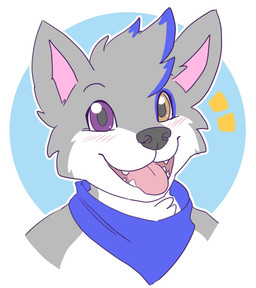 Rating: s
ID: 5604205
Date: 2025-05-28 10:24:42 -0400
Status: active
Score: 8
anthro bar_emanata blue_hair blue_kerchief blue_neckerchief bust_portrait canid canine cheek_tuft digital_drawing_(artwork) digital_media_(artwork) emanata facial_tuft fangs flat_colors front_view fur glistening glistening_eyes grey_body grey_fur grey_hair hair hardscales heterochromia hi_res kerchief looking_at_viewer male mammal multicolored_body multicolored_fur neckerchief neckwear open_mouth open_smile pink_inner_ear pink_tongue portrait purple_eyes short_hair simple_background smile solo teeth tongue tongue_out tuft two_tone_body two_tone_fur white_body white_fur yellow_eyes post #5604205