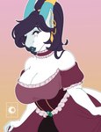 Rating: s
ID: 2774972
Date: 2021-06-07 16:29:52 -0400
Status: active
Score: 29
anthro artemisa_(charliecorvinus) asian_mythology big_breasts breasts clothing dragon dress ear_piercing ear_ring east_asian_mythology eastern_dragon etoilenocturne female green_lips hair hi_res horn lips lipstick makeup markings mole_(marking) mythological_creature mythological_scalie mythology piercing pink_clothing pink_dress ponytail ring_piercing scalie solo post #2774972