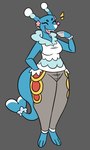 Rating: s
ID: 5589011
Date: 2025-05-21 18:12:46 -0400
Status: active
Score: 5
anthro blue_body bracelet breasts brionne clothing dipstick_nose emanata eyes_closed female generation_7_pokemon grey_background hi_res jewelry laugh long_ears mammal marine nerdyreindeer nintendo open_mouth pink_nose pinniped pokemon pokemon_(species) sea_lion simple_background smile solo wide_hips post #5589011