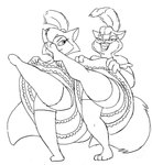 Rating: s
ID: 5138549
Date: 2024-10-25 15:25:48 -0400
Status: active
Score: 7
2016 3_toes an_american_tail anthro barefoot biped black_and_white bottomwear can-can cats_don't_dance clothed clothing dancing digital_drawing_(artwork) digital_media_(artwork) domestic_cat don_bluth duo feet felid feline felis female fluffy fluffy_tail line_art mammal miss_kitty_(an_american_tail) monochrome one_leg_up open_mouth open_smile plantigrade raised_bottomwear raised_clothing raised_leg raised_skirt redout sawyer_(cats_don't_dance) simple_background skirt smile tail three-quarter_view toes turkish_angora warner_brothers post #5138549