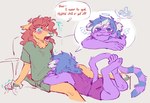 Rating: s
ID: 5577612
Date: 2025-05-16 21:33:12 -0400
Status: active
Score: 12
angry anthro beatriz_(squishysheepie) callitrichid censored claws clothed clothing comic_panel dialogue duo feet_up female female/female forced halo haplorhine hi_res hybrid long_tail lying magic mammal marmoset monkey mosaic_censorship new_world_monkey on_front primate psychic sabrina_(squishysheepie) scolding sitting squishysheepie tail thought_bubble post #5577612