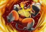 Rating: s
ID: 5666491
Date: 2025-06-25 09:26:03 -0400
Status: active
Score: 3
2025 absurd_res anthro belly big_belly biped black_body emboar fire generation_5_pokemon hi_res kamui_shirow kemono male nintendo orange_body overweight overweight_male pokemon pokemon_(species) solo post #5666491