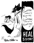 Rating: s
ID: 5554026
Date: 2025-05-06 21:30:47 -0400
Status: active
Score: 4
1995 anthro black_and_white black_body black_fur cheek_tuft clacking claws clothing coat countershade_neck countershading creepy_face english_text evil_look eyewear facial_tuft fur glass_bottle glasses gulonine hand_in_pocket inner_ear_fluff jack_salem male mammal marten menace menacing_aura monochrome multicolored_body multicolored_fur music mustelid musteline open_mouth pince-nez pockets pose sable_(marten) sharp_teeth signature singing solo song speech_bubble speet tail taunt taunting teeth text topwear trenchcoat tuft two_tone_body two_tone_fur post #5554026