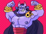 Rating: s
ID: 5603362
Date: 2025-05-27 23:30:55 -0400
Status: active
Score: 2
2_horns 5_toes >wolf_(lrick152) absurd_res aroused asian_clothing big_muscles clothed clothing demon east_asian_clothing emperor_koro feet feral fundoshi gold_bangle gold_ring hi_res horn human humanoid japanese_clothing jewelry male male_human mammal muscular muscular_male neck_muscles nipples not_furry punch_punch_forever purple_body purple_skin red_clothing robe solo toes underwear post #5603362