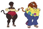 Rating: s
ID: 5549828
Date: 2025-05-05 00:43:22 -0400
Status: active
Score: 9
2025 5_fingers 5_toes accessory afro alternative_fashion anthro bellbottoms belly_outline big_breasts blue_bottomwear blue_clothing blue_eyes blue_pants bottomwear breasts brown_body brown_clothing brown_footwear brown_fur brown_hair brown_sandals brown_shoes brown_tail cleavage clothed clothed_anthro clothed_female clothing countershading digital_drawing_(artwork) digital_media_(artwork) duo ear_piercing ear_ring eyebrows feet female female_anthro fingers flower flower_in_hair footwear freckles full-length_portrait fur gold_(metal) gold_ear_ring gold_jewelry gold_necklace hair hair_accessory haplorhine hi_res hippie hoop_ear_ring huge_thighs jewelry laura_(sssonic2) lips looking_at_viewer mammal monkey narrowed_eyes navel_outline necklace orange_hair orange_tail pants piercing plant portrait primate red_bottomwear red_clothing red_shorts ring_piercing sandals shirt shoes shorts simple_background smile sssonic2 tabitha_(sssonic2) tail teeth thick_thighs toes topwear white_background white_clothing white_footwear white_sandals white_shoes wide_hipped_anthro wide_hipped_female wide_hips yellow_clothing yellow_shirt yellow_topwear post #5549828