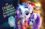 Rating: s
ID: 5252743
Date: 2024-12-19 12:43:08 -0500
Status: active
Score: 29
absurd_res blue_eyes candy_meow christmas christmas_clothing christmas_headwear clothed clothing costume cutie_mark dialogue duo english_text equid equine eyelashes eyeshadow fake_beard female feral friendship_is_magic fur gift green_eyes hair hasbro hat headgear headwear hi_res holidays horn long_hair looking_at_viewer looking_back magic makeup mammal my_little_pony mythological_creature mythological_equine mythology purple_tail quadruped rarity_(mlp) santa_costume santa_hat sibling_(lore) sister_(lore) sisters_(lore) sweetie_belle_(mlp) tail talking_feral text unicorn unicorn_horn white_body white_fur post #5252743