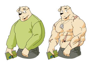 2018 abs anthro athletic biceps blush canine clothing cute digital_media_(artwork) dog dog_tags eyewear fur glasses hi_res kemono male mammal muscular muscular_male necktie nipples notebook pecs scar shirt simple_background syukapong white_background
Rating: Safe
Score: 2
User: WolfOfBlades
Date: May 24, 2018 2018 abs anthro athletic biceps blush canine clothing cute digital_media_(artwork) dog dog_tags eyewear fur glasses hi_res kemono male mammal muscular muscular_male necktie nipples notebook pecs scar shirt simple_background syukapong white_background
Rating: Safe
Score: 2
User: WolfOfBlades
Date: May 24, 2018
