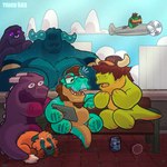 Rating: s
ID: 5574644
Date: 2025-05-15 17:13:08 -0400
Status: pending
Score: 2
1:1 2025 abelisaurid absurd_res aircraft airplane alligator alligatorid anthro apple_inc. beard bench beverage blue_body blue_hair blue_markings bodily_fluids body_hair brendan_(trickrex) brown_body brown_hair building button_(fastener) button_eyes carnotaurus carrying_another chest_hair chibi claws clothing cloud crocodilian crying demure_dragon_(character) dinosaur dragon enderman eyeless eyewear facial_hair facial_piercing fur gesture glasses goatee green_body green_markings group hair hair_over_eye happy hat headgear headwear hi_res horn ipad lambert_(carnotaurus) male markings microsoft minecraft mojang muscular mythological_creature mythological_scalie mythology nose_piercing nose_ring on_shoulder orange_body orange_fur outside piercing plushie-like prehistoric_species purple_body purple_eyes red_cup red_spikes reptile ring_piercing scale_markings scales scalie schlepp_fox_(character) sideburns silly sitting sleeping smile smirk soda spiked_tail spikes spikes_(anatomy) tablet_computer tail tears theropod toony trick_rex trick_rex_(character) truth_gator_(character) tyrannosaurid tyrannosauroid tyrannosaurus tyrannosaurus_rex vehicle warden_(minecraft) warryn_(trick_rex) xbox_game_studios zealous_shark_(character) post #5574644