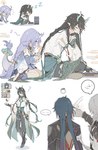 Rating: s
ID: 4199319
Date: 2023-07-28 18:23:31 -0400
Status: active
Score: 42
2_horns animal_humanoid armwear asian_clothing bailu_(honkai:_star_rail) battle blade_(honkai:_star_rail) bodily_fluids book braided_hair chibi chinese_clothing clothing dan_heng_(honkai:_star_rail) dan_heng_(imbibitor_lunae)_(honkai:_star_rail) detached_sleeves dragon dragon_horn dragon_humanoid dragon_tail east_asian_clothing eastern_dragon eastern_dragon_humanoid eyeliner eyes_closed eyeshadow female fighting_pose fingerless_gloves fist furrowed_brow gameplay_mechanics gloves green_eyes hair hand_on_own_chin handwear hi_res honkai:_star_rail honkai_(series) horn human humanoid humanoid_pointy_ears jewelry jing_yuan kneeling long_hair long_sleeves looking_at_another makeup male male_focus mammal mihoyo mouth_closed mouthless mythological_creature mythological_scalie mythology on_ground orb pointy_ears pose question_mark red_eyeliner red_eyeshadow ring scalie simple_background sitting sleeping smile speech_bubble spoiler sweat sweatdrop tail tongue tongue_out user_interface white_background white_sleeves yin_yang yue_(shemika98425261) post #4199319