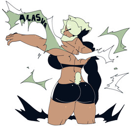alaska_(gats) animal_humanoid big_breasts big_butt breasts butt cat_humanoid clothing dark_skin eyes_closed feline female gats hair humanoid mammal muscular muscular_female simple_background solo torn_clothing white_background white_hair
Rating: Safe
Score: 3
User: ROTHY
Date: July 22, 2017 alaska_(gats) animal_humanoid big_breasts big_butt breasts butt cat_humanoid clothing dark_skin eyes_closed feline female gats hair humanoid mammal muscular muscular_female simple_background solo torn_clothing white_background white_hair
Rating: Safe
Score: 3
User: ROTHY
Date: July 22, 2017