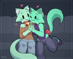 Rating: s
ID: 5558282
Date: 2025-05-08 17:31:51 -0400
Status: active
Score: 102
2025 anthro anthro_on_anthro bell bell_collar blush bow_ribbon clothed clothed_anthro clothing collar domestic_cat ear_piercing felid feline felis female female/female furniture hand_holding heart_symbol hi_res incest_(lore) incest_marriage inner_ear_fluff linda_(nekuzx) loving_gaze mammal melina_(nekuzx) nekuzx piercing ring_piercing romantic romantic_couple sibling_(lore) sister_(lore) sisters_(lore) sitting sofa tail tuft post #5558282