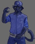 Rating: s
ID: 5189326
Date: 2024-11-18 00:15:39 -0500
Status: active
Score: 6
anthro blue_clothing cigarette clothed clothed_anthro clothed_male clothing crips dreadlocks felid gang gang_sign hat headgear headwear kendrick_lamar los_angeles_dodgers male mammal mlb pantherine ps3_boy solo post #5189326