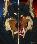 Rating: s
ID: 3194471
Date: 2022-02-25 11:13:08 -0500
Status: active
Score: 9
2022 bayzan black_body black_fur blood bodily_fluids brown_eyes canid canine canis digital_media_(artwork) eyewear fur glasses headshot_portrait inner_ear_fluff lips looking_at_viewer lycanfolf male mammal portrait purple_lips rogueliger simple_background smile solo teeth tuft wolf post #3194471