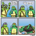 Rating: s
ID: 5076718
Date: 2024-09-26 18:28:52 -0400
Status: active
Score: 27
1:1 2024 2_toes 3_fingers 4koma anthro baldric barefoot belt bendy_straw beverage brown_shell comic conjoined_speech_bubble container cup death dialogue disposable_cup donatello_(tmnt) drinking drinking_straw duo elbow_pads emanata english_text exclamation_point eye_contact family_guy_death_pose feet fingers green_arms green_body green_legs green_skin grimace heresy_(artist) humor ice ice_cube looking_at_another lying male male_anthro mask meme michelangelo_(tmnt) name_drop on_ground on_side open_mouth pointy_speech_bubble question_mark rear_view reptile scalie scared shell simple_background skeptical speech_bubble spilled_drink teenage_mutant_ninja_turtles text toes turtle vowelless vowelless_vocalization what wristband yelling post #5076718