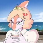 Rating: s
ID: 5562309
Date: 2025-05-10 13:14:53 -0400
Status: active
Score: 4
1:1 2022 accessory anthro arsenic_iii beverage blonde_hair blue_sky bone_frill container crown cup day digital_drawing_(artwork) digital_media_(artwork) dinosaur eyelashes eyes_closed eyewear female frill_(anatomy) glasses goodbye_volcano_high hadrosaurid hair hair_accessory hairpin headgear hi_res multicolored_body multicolored_scales naomi_(gvh) orange_body orange_scales ornithischian ornithopod outside parasaurolophus pink_body pink_scales prehistoric_species reptile scales scalie sea short_hair sky smile snout solo tea tea_cup tiara two_tone_body two_tone_scales water post #5562309