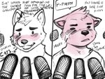 Rating: s
ID: 3952020
Date: 2023-03-25 10:01:16 -0400
Status: active
Score: 56
4:3 bastionshadowpaw blush canid canine canis domestic_dog electronics english_text humor interview male mammal meme microphone ollie_(disambiguation) press_conference simple_background text white_background post #3952020