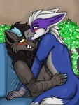 Rating: s
ID: 5422774
Date: 2025-03-09 17:27:48 -0400
Status: active
Score: 14
3:4 ambiguous_gender anthro arulouprouge blush capcom cuddling duo felid flying_wyvern hi_res hug iranian_mythology kissing lunastra mammal manticore middle_eastern_mythology monster_hunter mythology nargacuga romantic romantic_couple scar teostra tongue tongue_out trans_(lore) trans_man_(lore) trans_woman_(lore) post #5422774