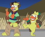 Rating: s
ID: 4206727
Date: 2023-08-01 12:05:21 -0400
Status: active
Score: 6
2023 4_fingers 4_toes bottomwear brown_body brown_ears brown_fur brown_tail cheek_tuft clothing dark_body dark_skin detectivecoon digital_media_(artwork) facial_tuft fangs feet feral fingers fur generation_8_pokemon green_body green_fur grey_eyes grin happy holding_object human human_to_feral male mammal multicolored_body multicolored_fur nintendo one_eye_closed pants pokemon pokemon_(species) primate short shrinking size_transformation smile species_transformation stick tail teeth thwackey toes transformation trevor_(greycait) tuft wink post #4206727