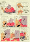 Rating: s
ID: 5607783
Date: 2025-05-29 20:05:44 -0400
Status: active
Score: 3
2025 anthro big_jim_(dog_man) black_nose blush bodily_fluids chair clothed clothing comic dialogue dog_man_(series) domestic_cat duo english_text eyewear felid feline felis furniture glasses grampa_(dog_man) hi_res kissing male mammal open_mouth overweight purple_body sitting sweat teddyclowns text post #5607783