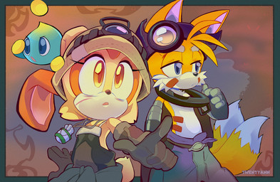 Rating: s
ID: 5729066
Date: 2025-07-23 13:43:42 -0400
Status: active
Score: 96
2024 anthro blue_eyes brown_background canid canine chao_(sonic) clothing cream_the_rabbit duo eyewear female fox fur gloves goggles handwear hat headgear headwear hi_res lagomorph leporid made_in_abyss male mammal miles_prower orange_body orange_eyes orange_fur rabbit sega simple_background sonic_the_hedgehog_(series) twentyann young post #5729066