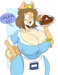 Rating: s
ID: 5667094
Date: 2025-06-25 15:27:23 -0400
Status: active
Score: 0
2018 anthro beef big_breasts blue_eyes blush blush_lines bread breasts brown_hair buckteeth canid canine canis character_name cleavage clothed clothing dialogue digital_drawing_(artwork) digital_media_(artwork) domestic_dog english_description english_text exclamation_point eyebrow_through_hair eyebrows female food fur hair half-length_portrait hand_on_hip heart_symbol hi_res huge_breasts jinu june_(jinu) lettuce mammal meat name_tag one_eye_closed open_mouth open_smile pencil_in_hair plant plate portrait shiba_inu smile solo spitz steak tail tan_body tan_fur teeth text translucent translucent_hair vegetable waiter waitress_uniform wink post #5667094