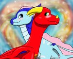 Rating: s
ID: 4536238
Date: 2024-01-14 23:20:23 -0500
Status: active
Score: 7
anemone_(wof) blue_body blush dragon duo erebus_(sacreddigital) european_mythology eye_contact female feral heart_symbol hi_res horn looking_at_another male mythological_creature mythological_scalie mythology red_body romantic romantic_couple sacreddigital scalie seawing_(wof) star western_dragon wings wings_of_fire post #4536238