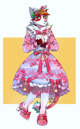 2018 5_fingers anthro blue_eyes bow brown_hair canine clothed clothing crossdressing digital_media_(artwork) dress footwear fur green_eyes hair heterochromia hihikori hybrid legwear male mammal multicolored_fur pink_dress red_fur shoes simple_background solo stockings two_tone_fur white_fur
Rating: Safe
Score: 4
User: Millcore
Date: June 19, 2018 2018 5_fingers anthro blue_eyes bow brown_hair canine clothed clothing crossdressing digital_media_(artwork) dress footwear fur green_eyes hair heterochromia hihikori hybrid legwear male mammal multicolored_fur pink_dress red_fur shoes simple_background solo stockings two_tone_fur white_fur
Rating: Safe
Score: 4
User: Millcore
Date: June 19, 2018