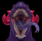 Rating: s
ID: 4119183
Date: 2023-06-19 06:32:14 -0400
Status: active
Score: 14
2023 absurd_res anthro bodily_fluids detailed_mouth devourer_(razor_koopa) digital_media_(artwork) digital_painting_(artwork) dragon esophagus fangs forked_tongue goo_creature goo_dragon hi_res horn looking_at_viewer male mouth_shot muscular muscular_anthro muscular_male mythological_creature mythological_scalie mythology open_mouth painting_(artwork) purple_body raudegil red_eyes saliva saliva_on_tongue scalie simple_background slime snout solo spikes spikes_(anatomy) teeth throat tongue tongue_out post #4119183