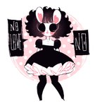Rating: s
ID: 5519749
Date: 2025-04-21 08:59:12 -0400
Status: active
Score: 5
2016 ambiguous_gender anthro ash_kinoshita bangs black_hair blush clothed clothing death_grips dialogue digital_media_(artwork) dreamalgia dress english_text hair hi_res lagomorph leporid mammal no_love_deep_web nonbinary_(lore) rabbit simple_background smile solo speech_bubble text white_body post #5519749