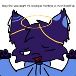 Rating: s
ID: 3967574
Date: 2023-04-02 13:31:23 -0400
Status: active
Score: 15
1:1 anthro clothed clothing colored domestic_cat embarrassed english_text felid feline felis fur head_tuft hoodie inner_ear_fluff looking_sideways low_res male mammal naggy nagonish pawpads paws raised_arms raised_paw simple_background simple_eyebrows smile solo standing text topwear tuft post #3967574