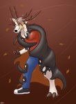 Rating: s
ID: 3209642
Date: 2022-03-06 08:58:10 -0500
Status: active
Score: 19
anthro antlers biped cervine deer diethyl fingers fur fur_growth growth hi_res hooved_fingers hooves horn human human_to_anthro leaf male mammal mid_transformation punch_(character) solo species_transformation specimen_8 spooky's_jump_scare_mansion transformation post #3209642