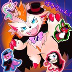 Rating: s
ID: 4389318
Date: 2023-11-02 01:42:41 -0400
Status: active
Score: 14
1:1 anthro bandai_namco blue_eyes cape claws clothing digimon digimon_(species) digital_itachi7 dorumon elecmon fangs female feral fur group halloween hat headgear headwear herissmon hi_res holidays japanese_text jiangshi_costume kudamon male melee_weapon one_eye_closed pirate_costume red_body red_fur salamon scimitar spikes sword teeth text top_hat vampire_costume weapon white_body white_fur wink x-digimon post #4389318